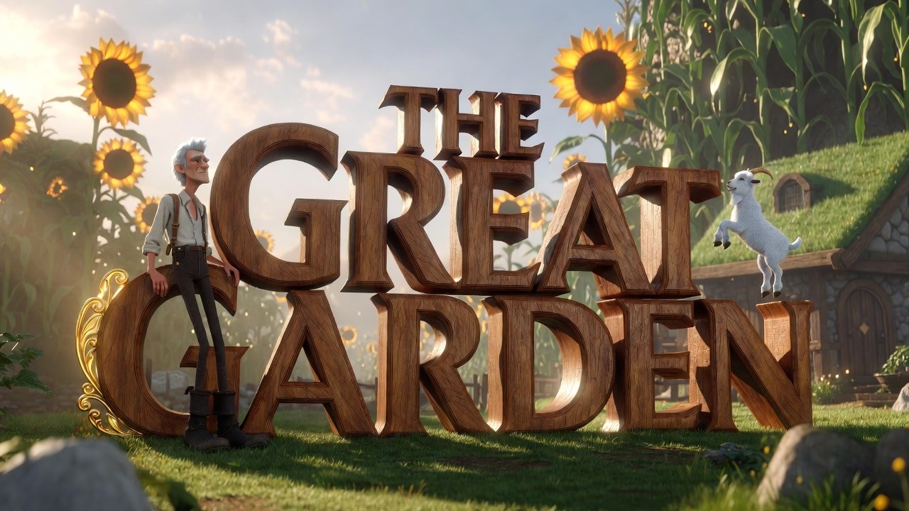 Bram and the Magic Garden Children Story Time with Nibble the Goat