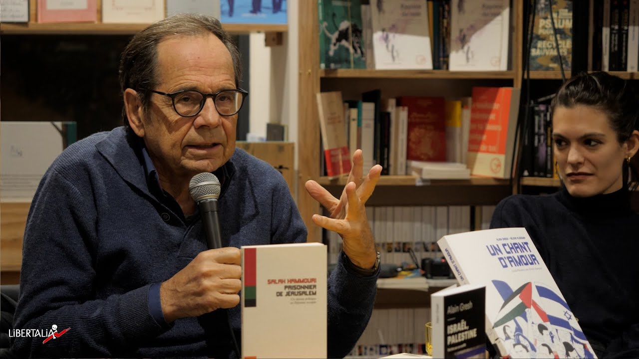 Alain Gresh et Hélène Aldeguer présentent Un chant d’amour à la librairie Libertalia