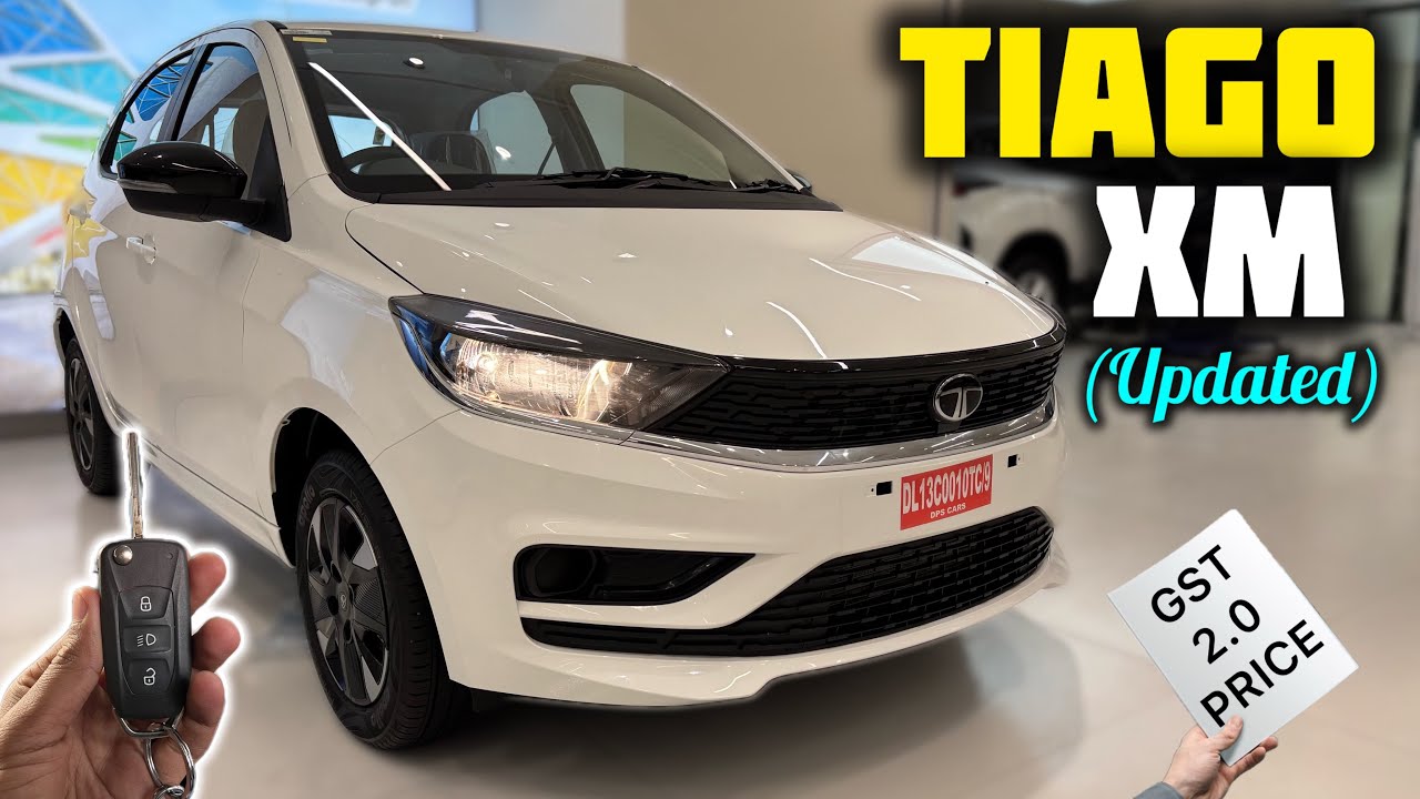 Tata Tiago XM 2025 Model Petrol ✅ Tata Tiago XM 2025 GST Price & All Detailes ✅ 