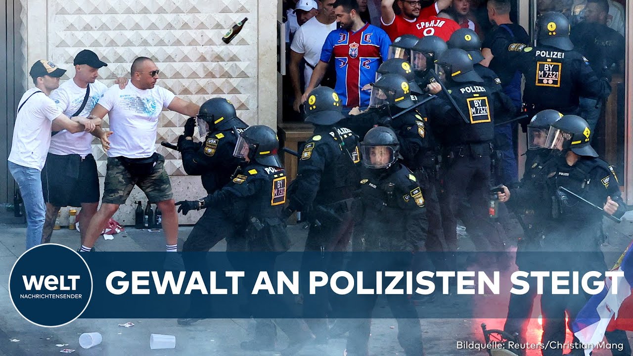 DEUTSCHLAND: Gewalt an Polizisten alarmierend! Für viele dennoch ein Traumjob