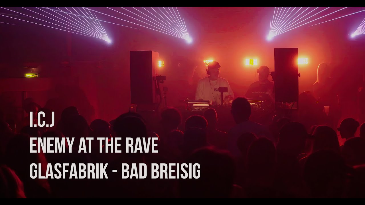 ICJ b2b ENEMY AT THE RAVE | Schranz DJ Set | Glasfabrik Bad Breisig | Hard Techno
