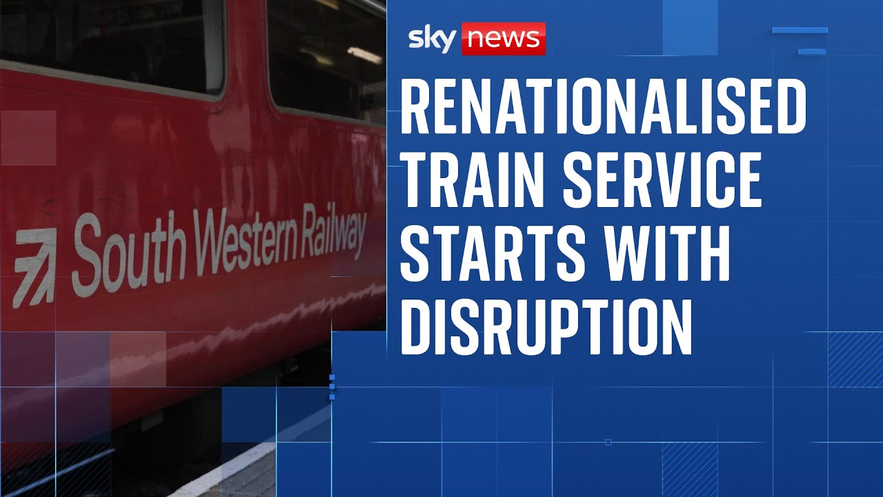 First renationalised train service starts with more set to come under public ownership