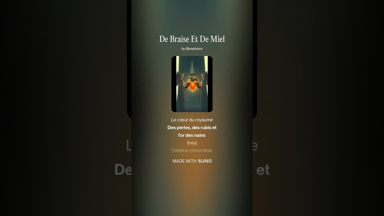 De Braise Et De Miel
