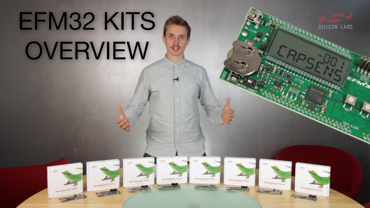 EFM32 Cortex-M Microcontroller Starter Kits Overview from Silicon Labs
