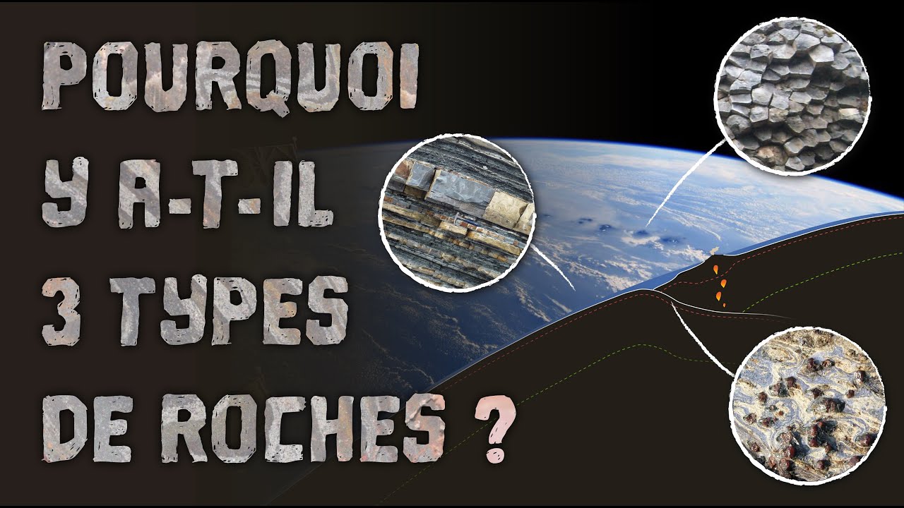 Pourquoi y a-t-il 3 types de roches ? - Sous Nos Pieds #2