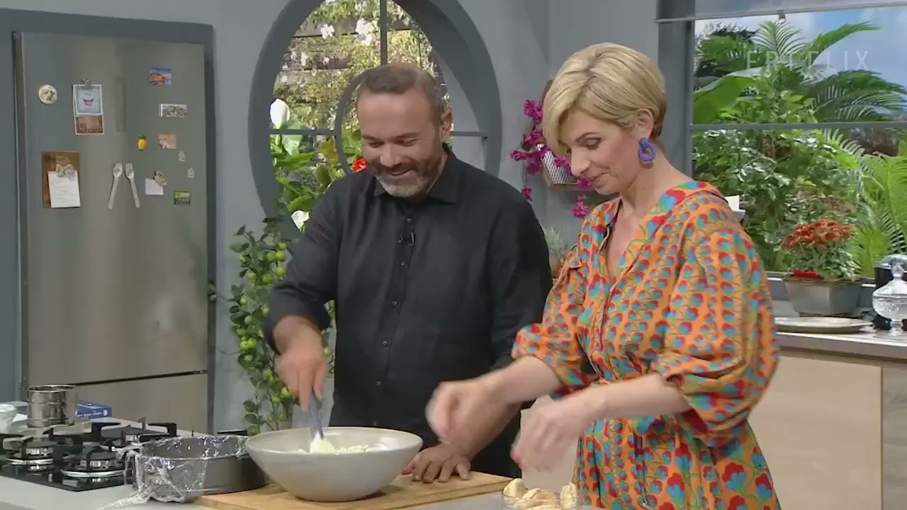 Γιαουρτογλυκό με μπισκότα και γλυκό τριαντάφυλλο Αγρού | 15/10/2022 | ΕΡΤ