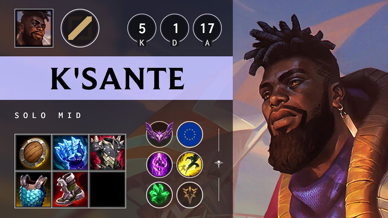 K'Sante Mid vs Ambessa: Rampage - EUW Master Patch 14.24
