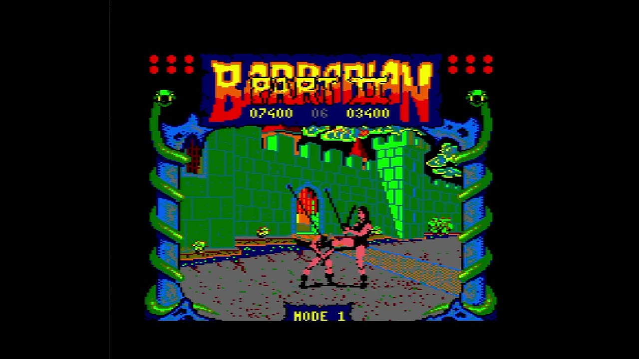 Barbarian Amstrad cpc