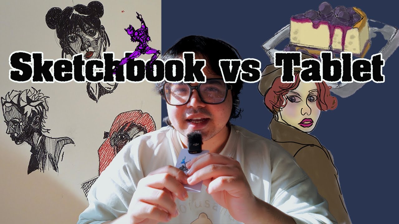 A beginner's experience trying traditional vs digital art.