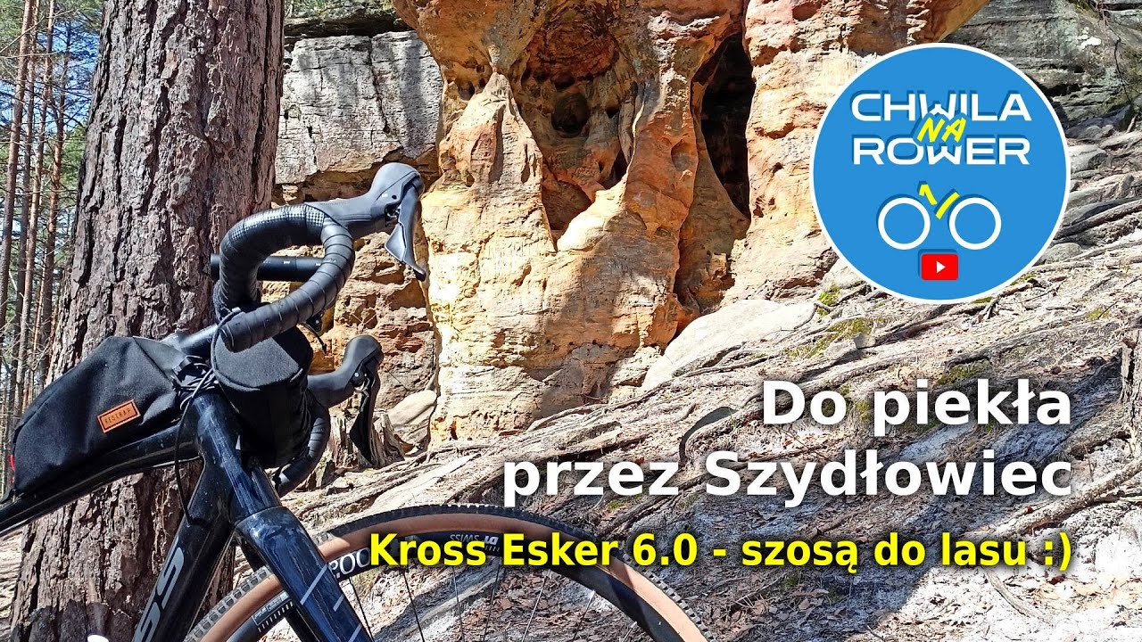 Do piekła przez Szydłowiec, Kross Esker - szosą do lasu - vlog rowerowy #57