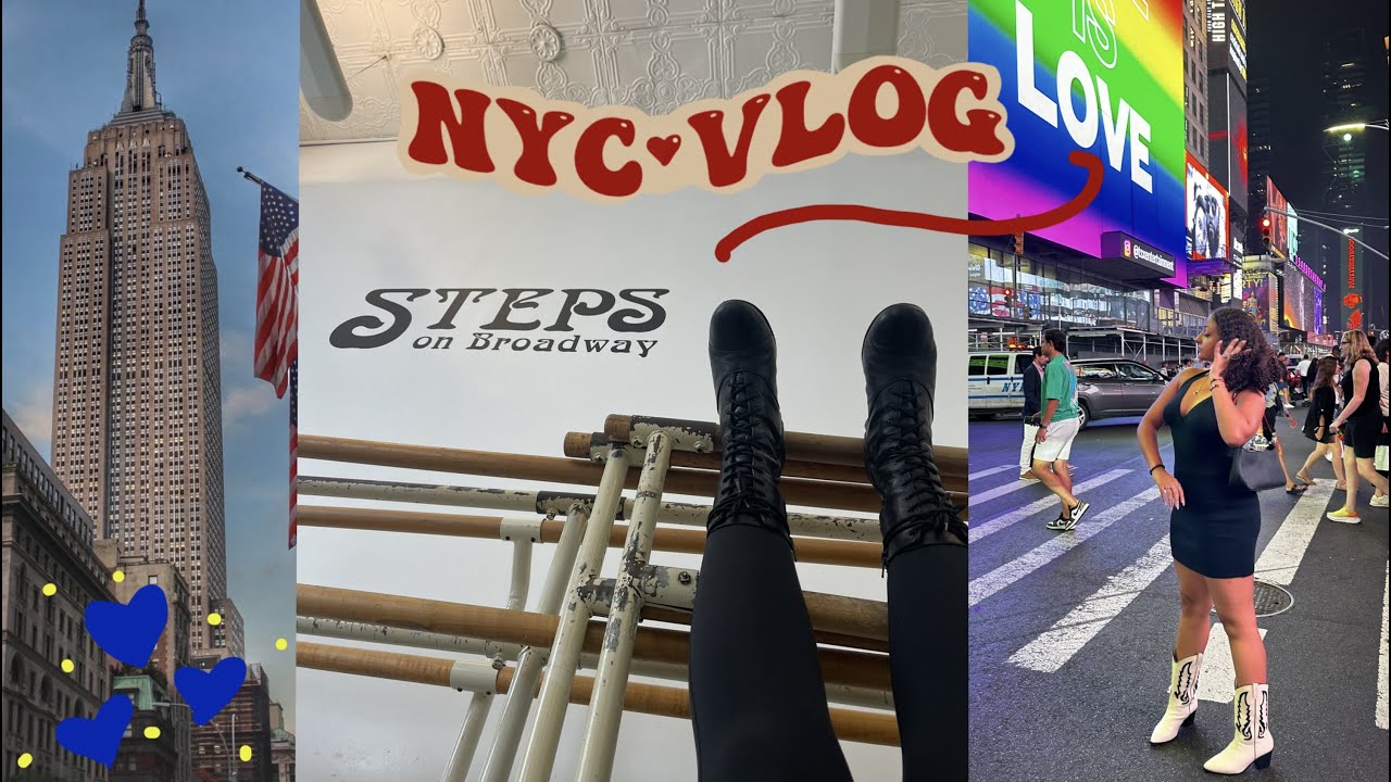 Summer Study NYC Steps on Broadway Vlog