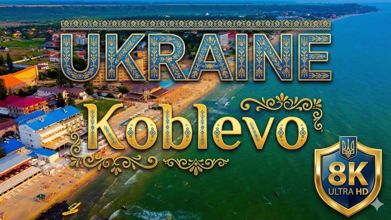 UKRAINE&rsquo;S COASTAL ESCAPE: Koblevo & The Black Sea (8K Drone) 🇺🇦🌊☀️ 2020