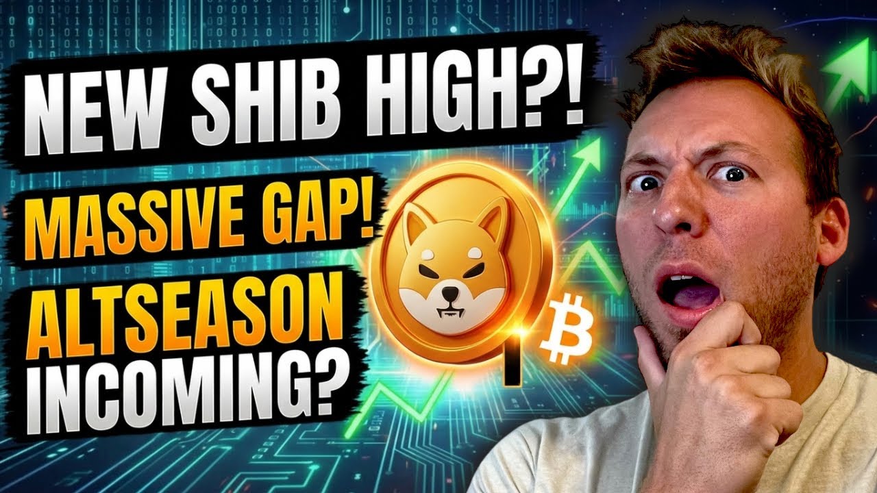 SHIBA INU &mdash; SHIB обновил локальный максимум! Огромный разрыв BTC! Начинается альтсезон?!