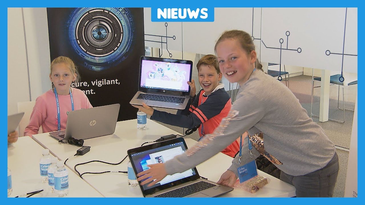 Kinderen in Den Haag leren hacken