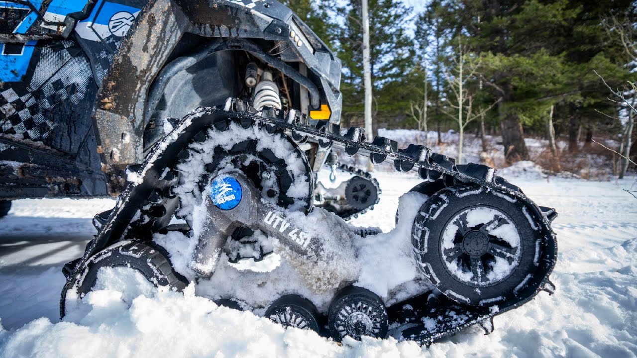 Тестирую гусеницы CAMSO 4S1 на своем RZR!