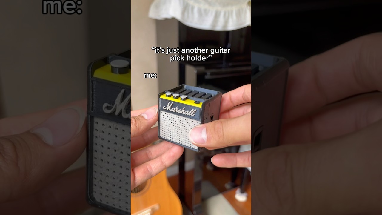 the cutest guitar pick holder🥹