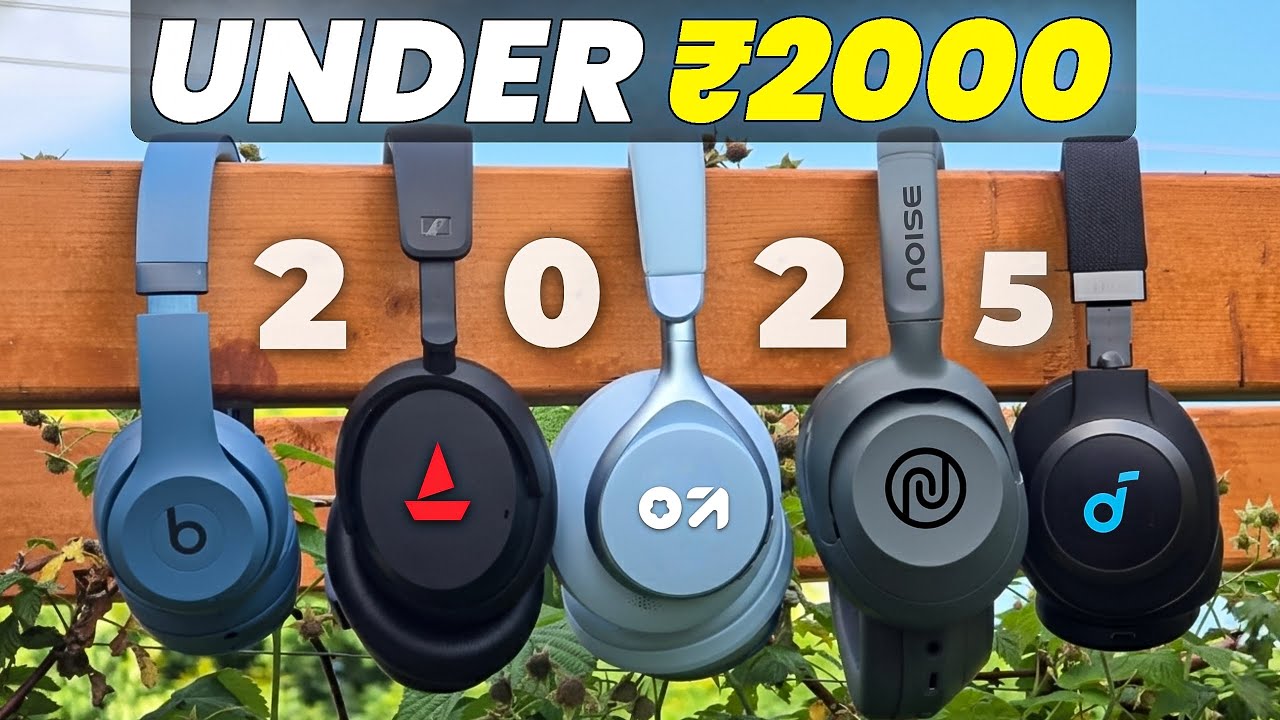 Top 5 best headphones under 2000 rs | best bluetooth headphone under 2000 🔥