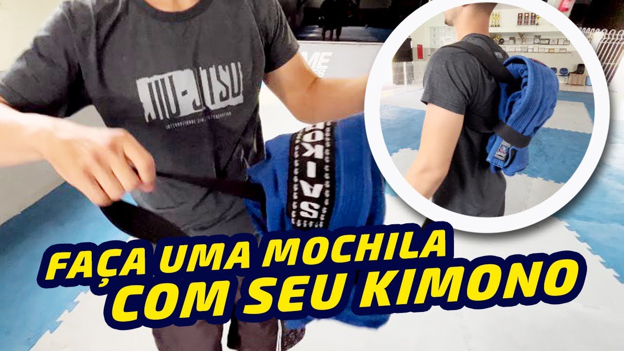 Como fazer um Kimono Mochila 🎒 🥋