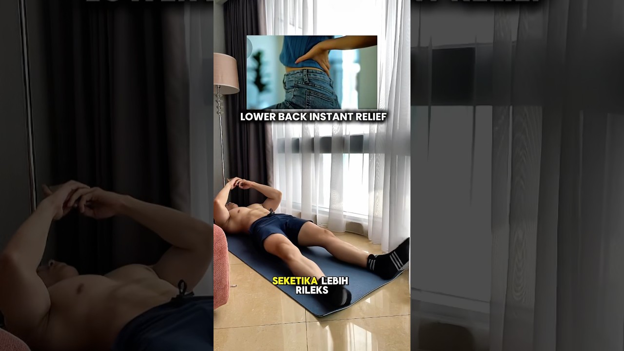 CUMA 5 MENIT TIAP MALEM SEBELUM TIDUR😴 #fitness #gym #stretching #backpain #sleep