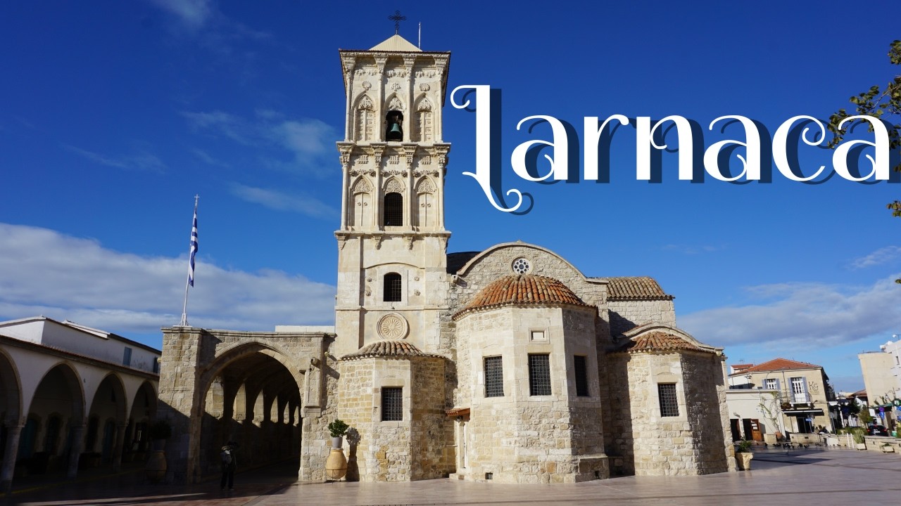 🇨🇾 Larnaca, Cyprus Walking Tour January 2026 (4K UHD)