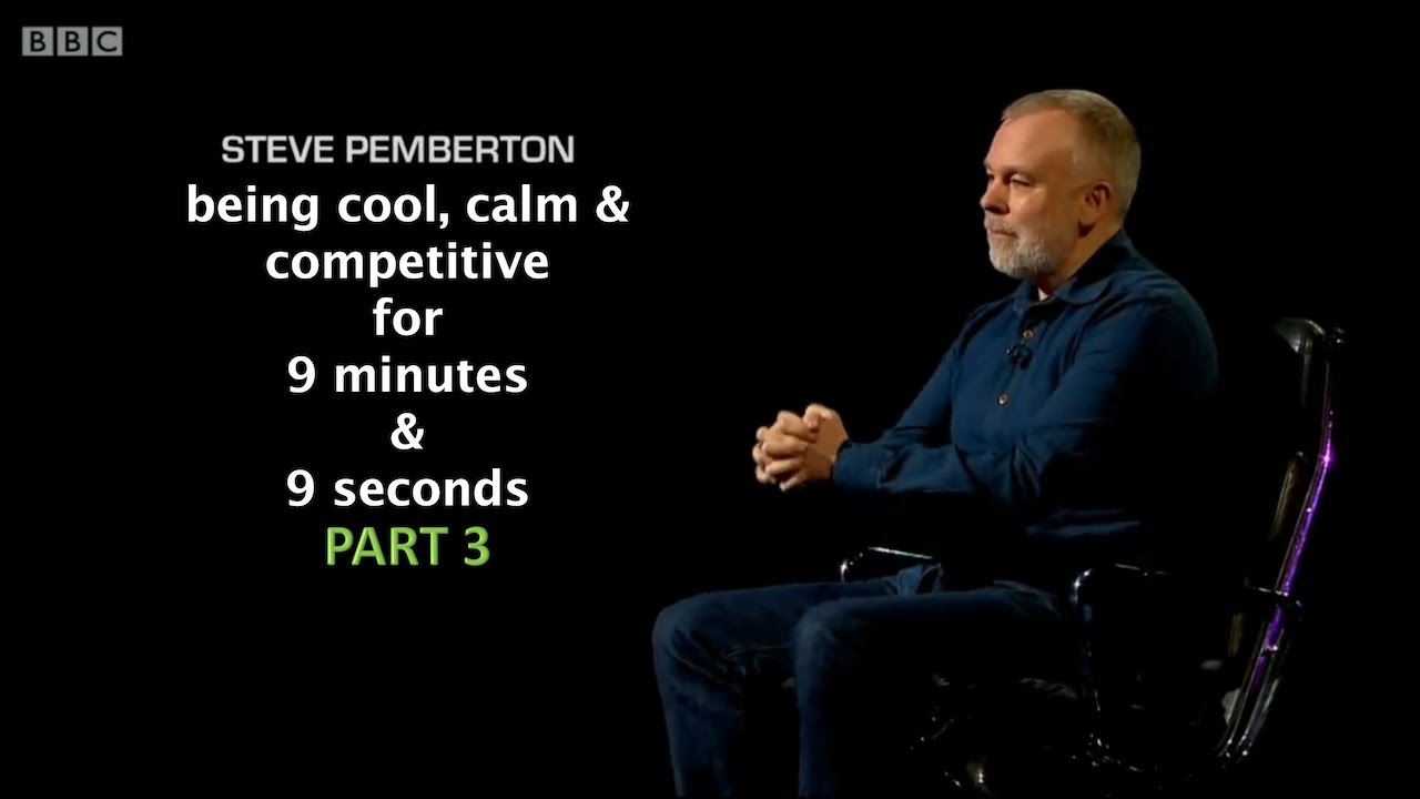 Steve Pemberton being cool, calm & competitive for 9 minutes & 9 seconds PART 3