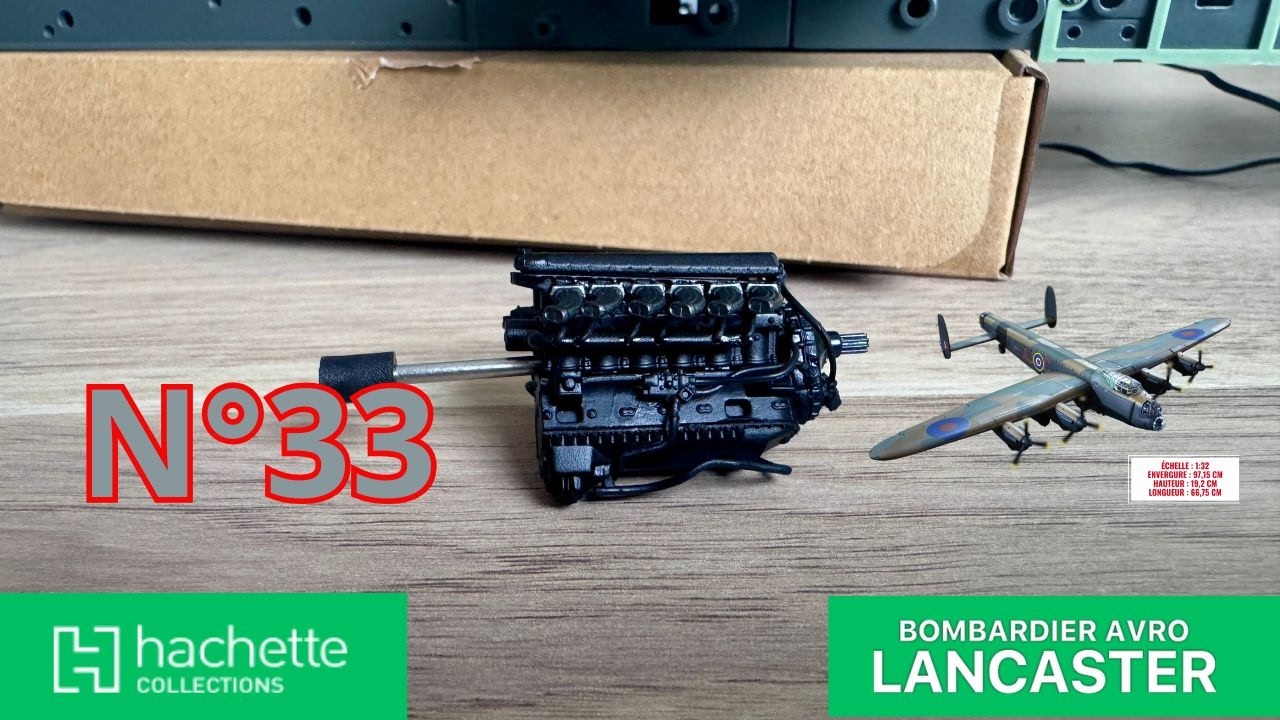 “Avro Lancaster N°33 : Découvrez le bombardier légendaire de la Seconde Guerre mondiale !” Hachette