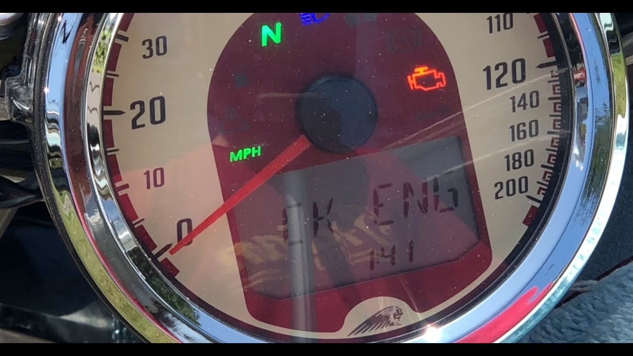Indian Scout - Troubleshooting and fixing a check engine light