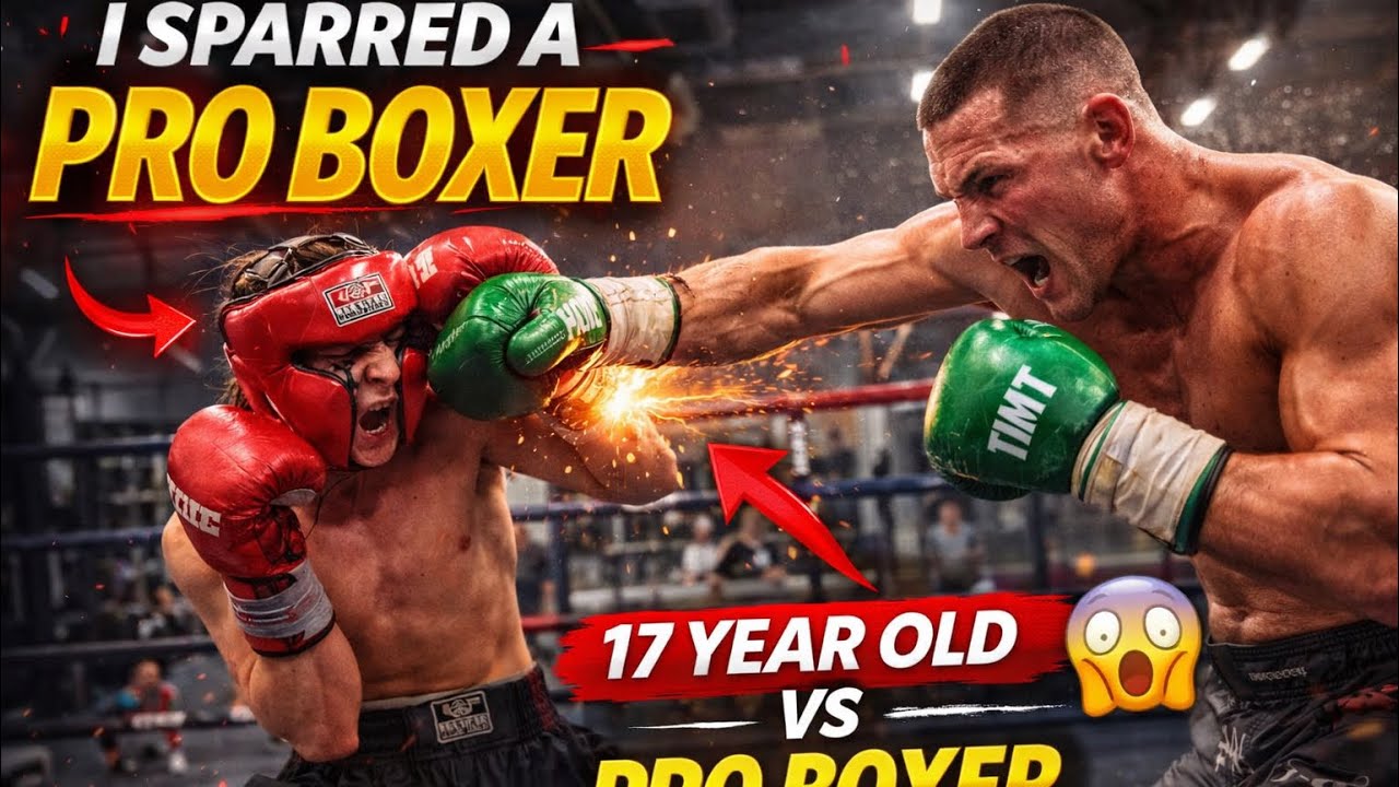 I Sparred a Professional Boxer… He Hit HARD 🥊