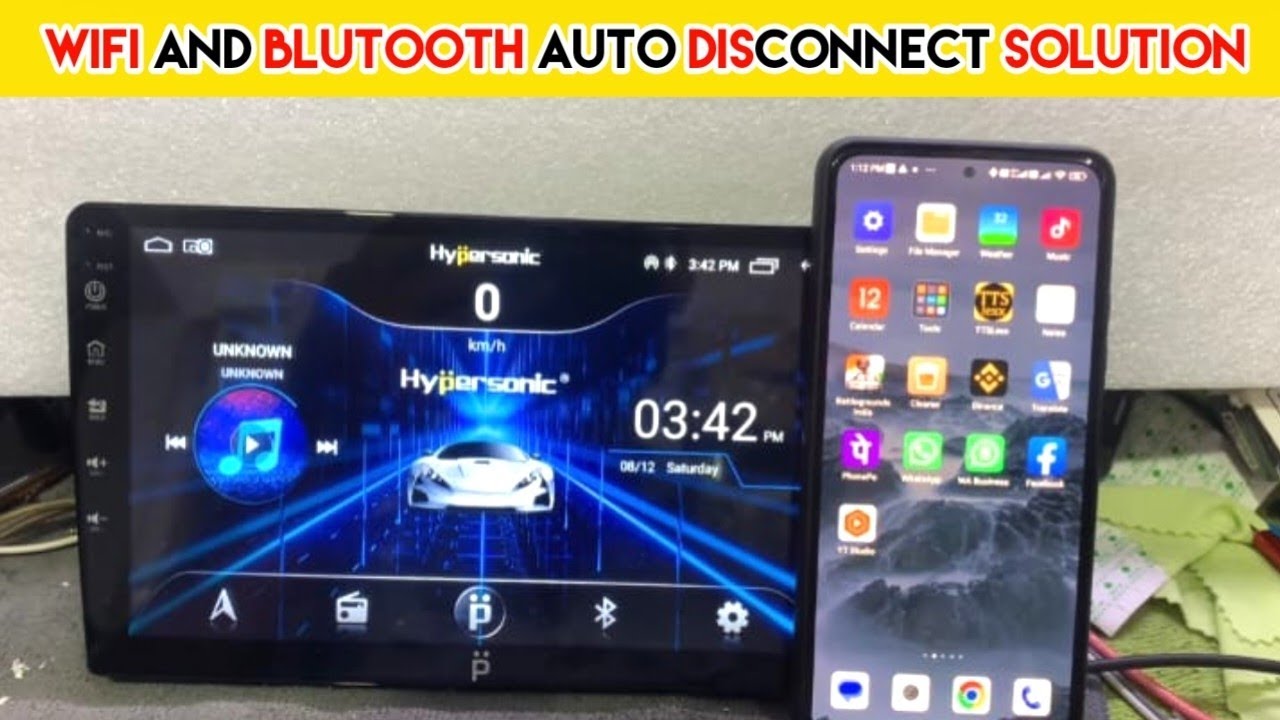 Hyprsonic monster series wifi disconnect automatically #hypersonic #monsterseries  #carandroidstereo