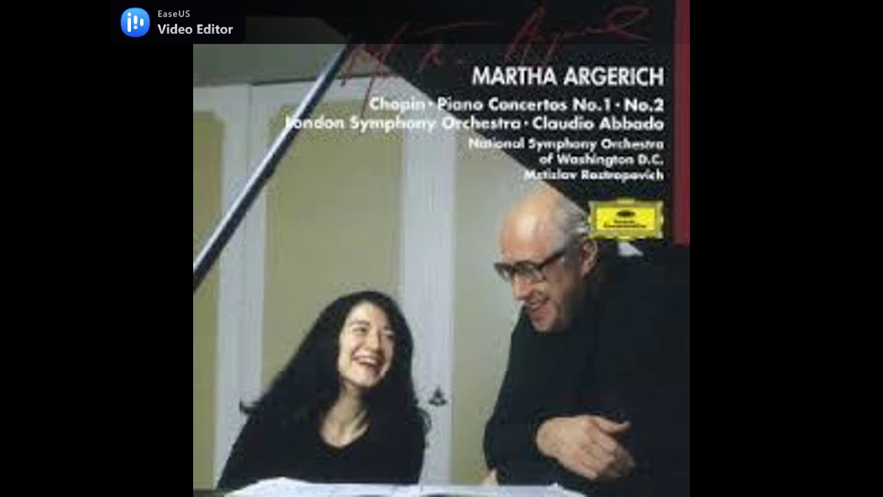 Martha Argerich / Mstislav Rostropovitch Rachmaninoff 3 Washington 1979 (low sound quality)