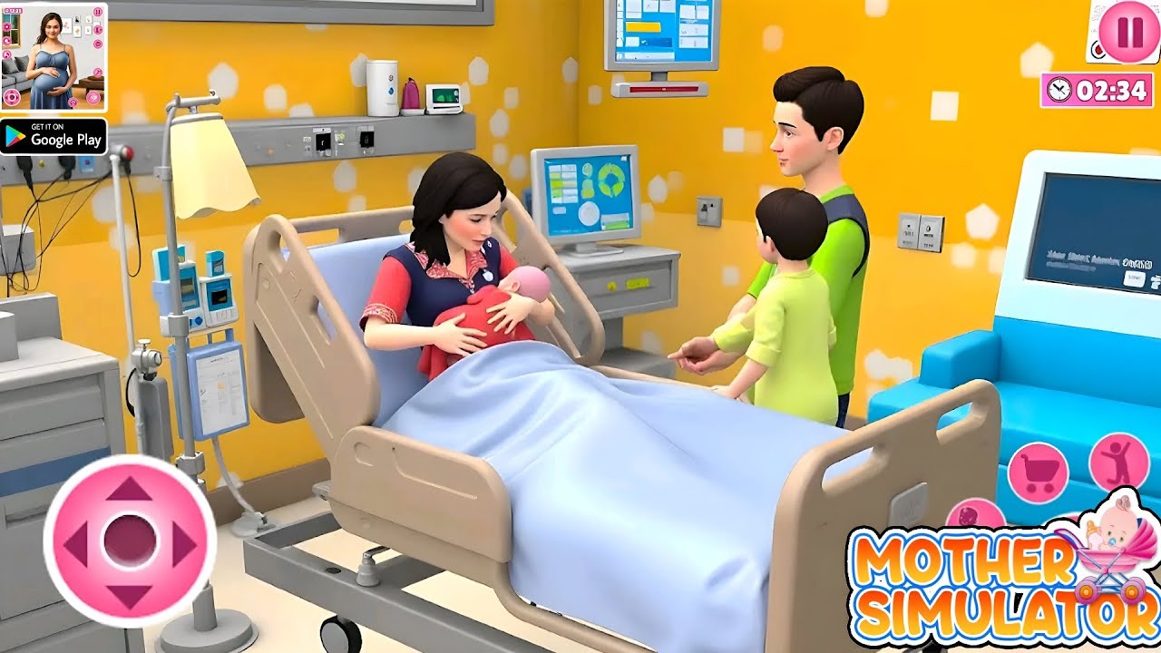Pregnant Mom: Mother Simulator – Android Gameplay (Part 1)
