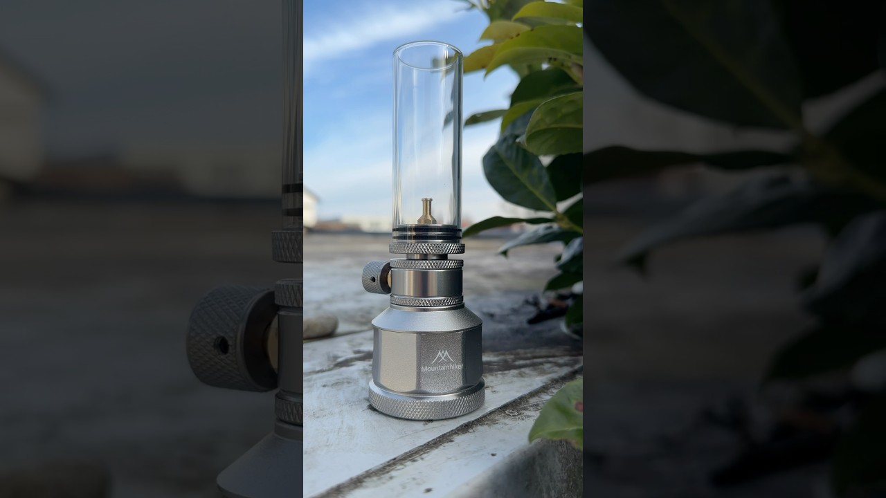Gaslaterne einstellbare Leuchtkraft für Outdoor Camping #gaslaterne #lampe #gas #camping #outdoor