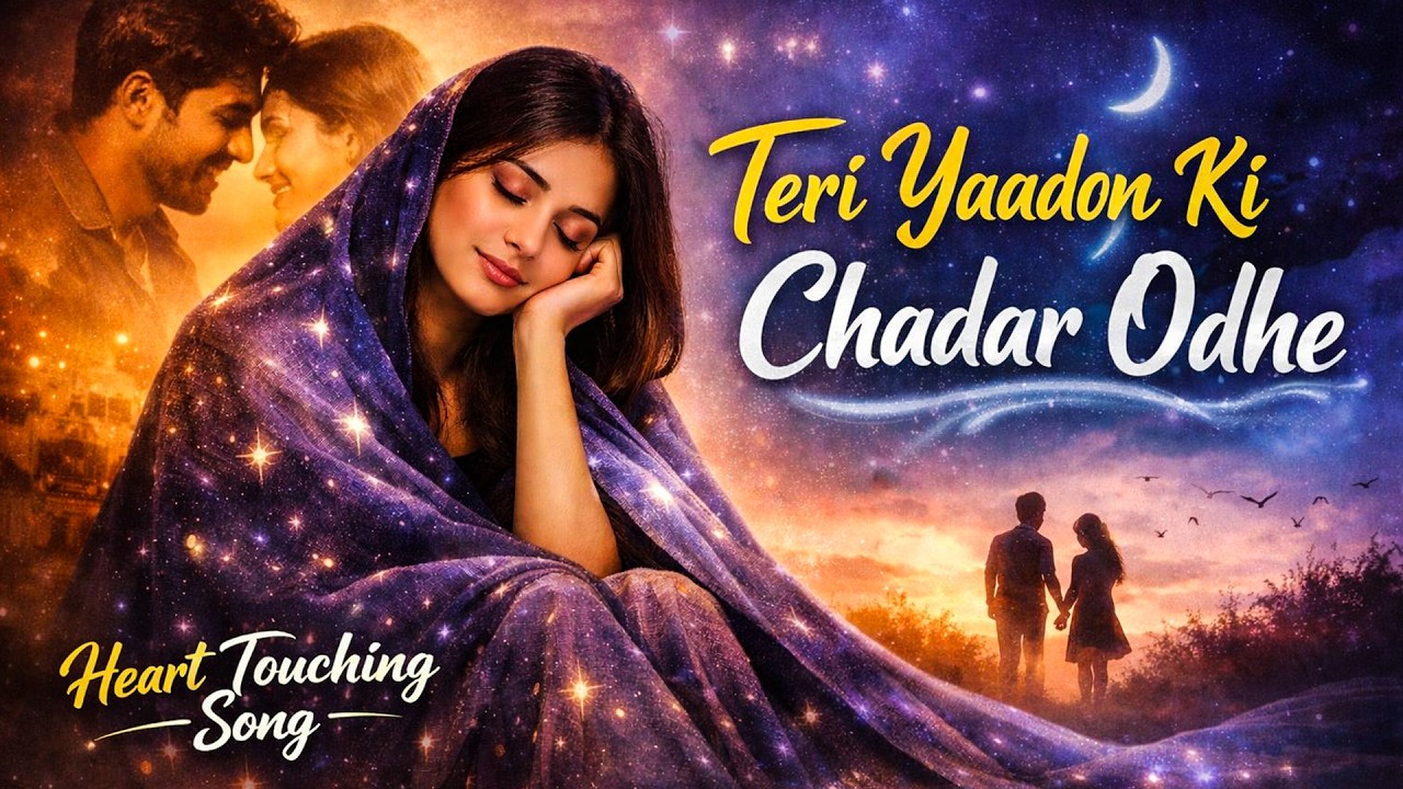 Teri Yaadon Ki Chadar Odhe Official Video Dil Ne Tera Naam Liya #bollywood #hindisong #2026