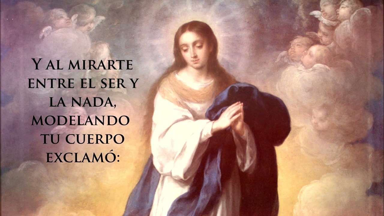 Salve, salve, cantaban, María...