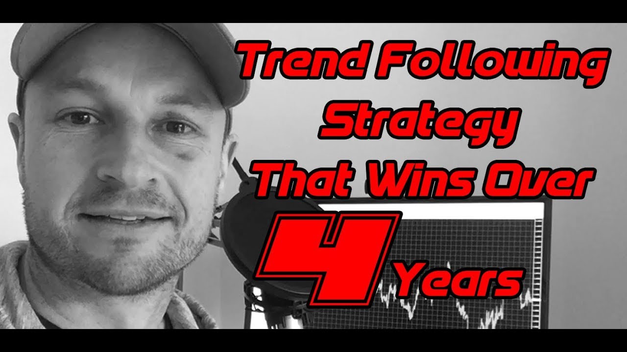 Trend Following Strategy That Wins Over 4 Years Trading Forex