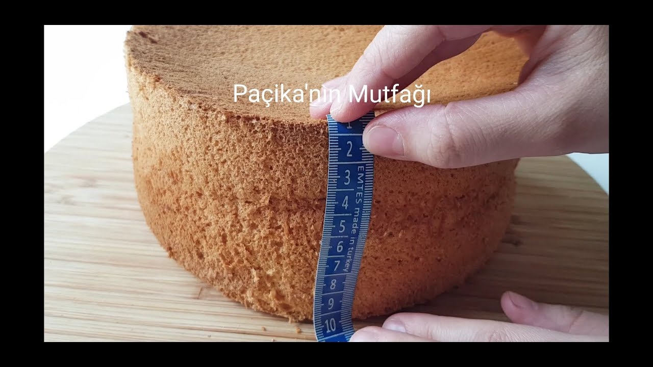 Tam tutan garanti sünger pandispanya ile pasta tarifi - Paçikanın Mutfağı