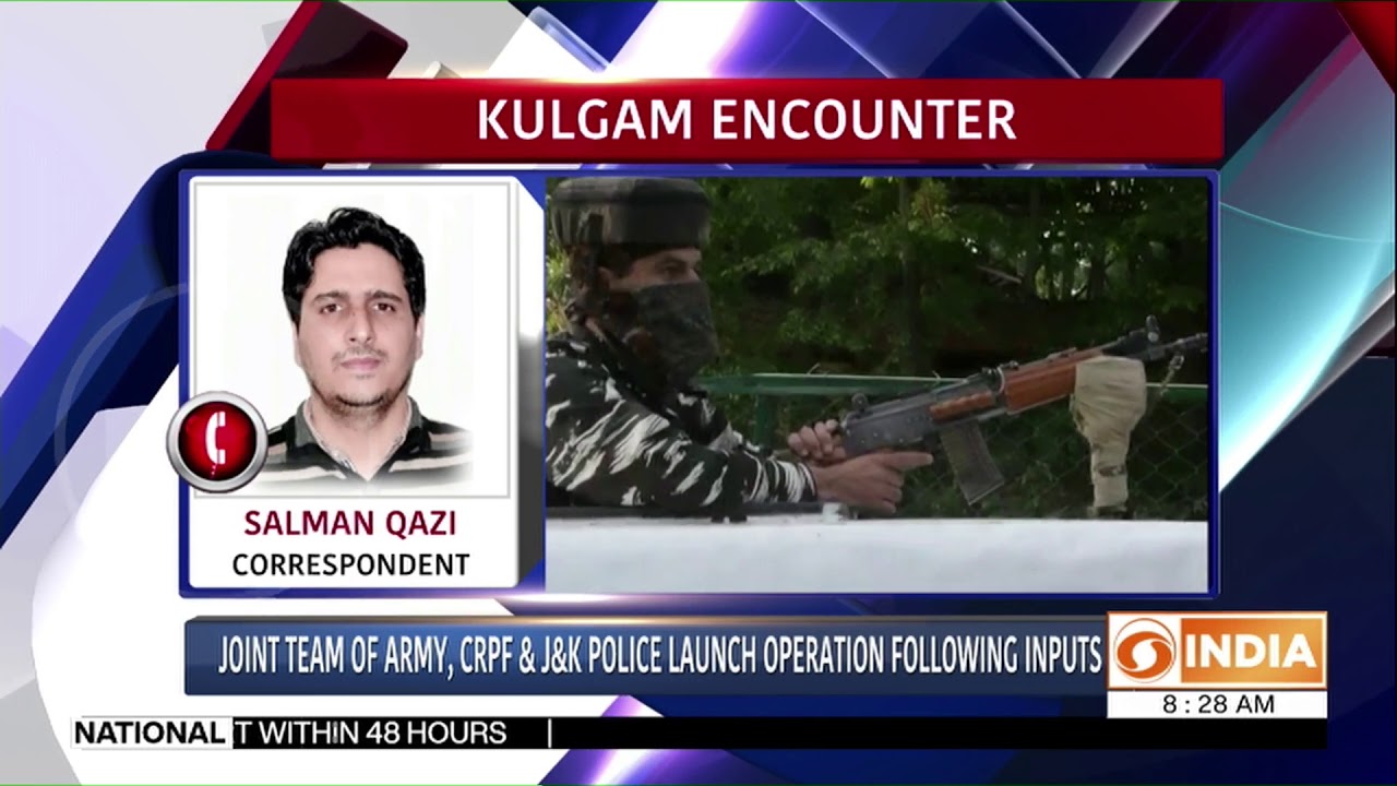 J&K: 1 terrorist killed in an encounter in Kulgam district
