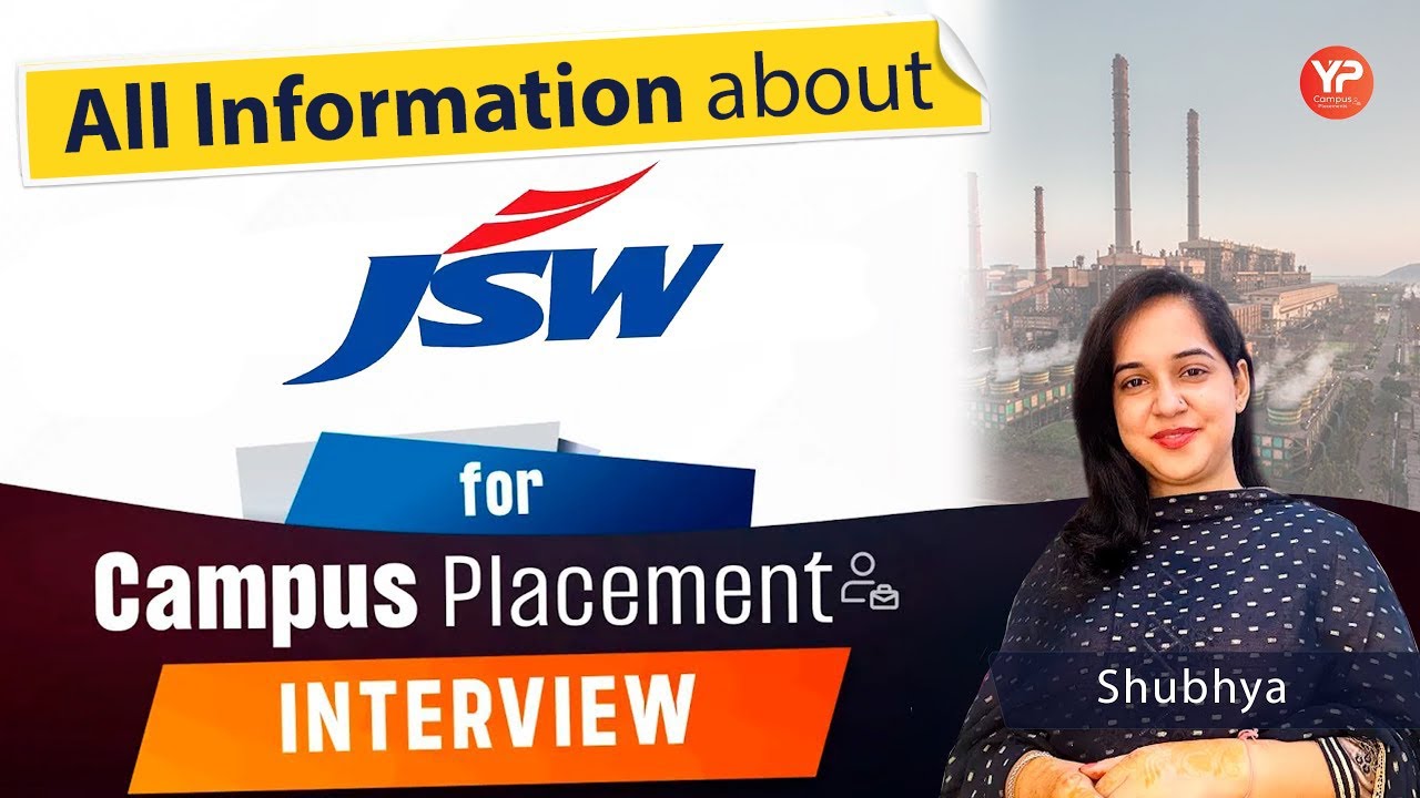 All information about JSW for Campus Placement, GD & Interviews Preparation