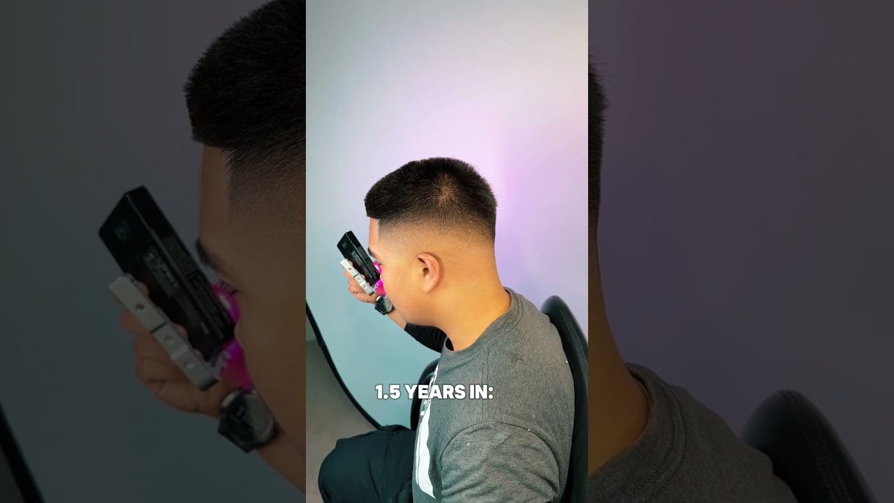 13 Year old barber journey 