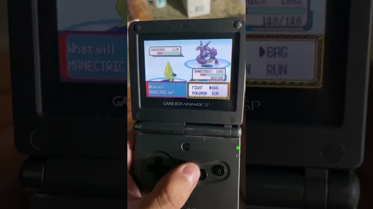 Legitimate Shiny Rayquaza Pokemon Emerald