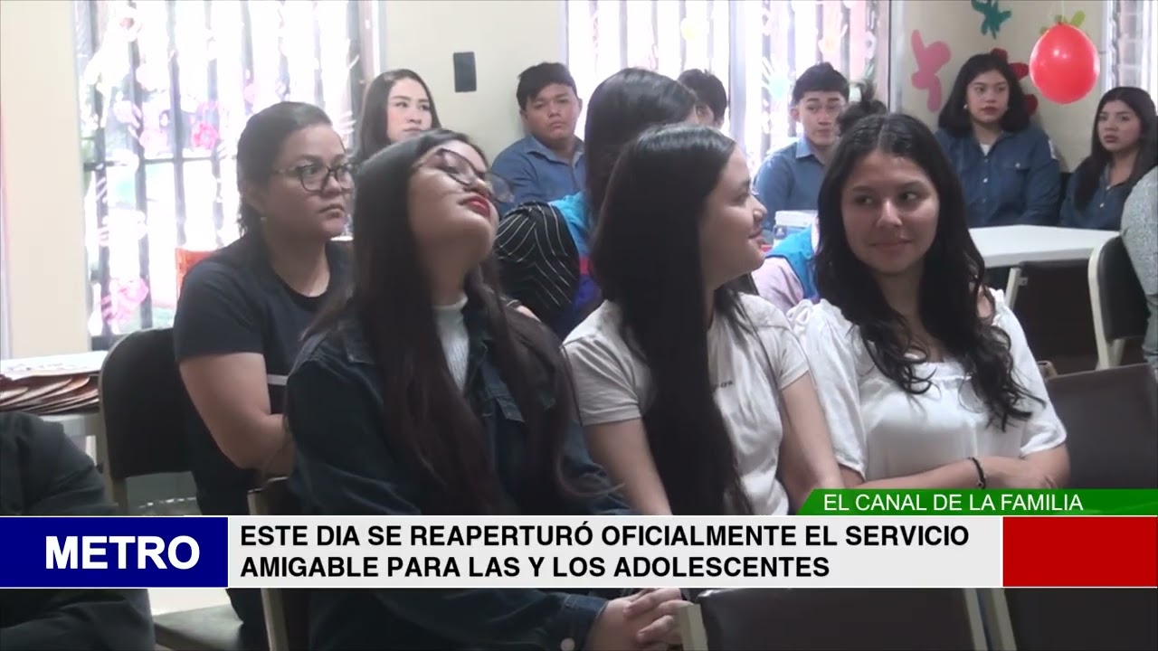 ESTE DIA SE REAPERTURÓ OFICIALMENTE EL SERVICIO AMIGABLE PARA LAS Y LOS ADOLESCENTES
