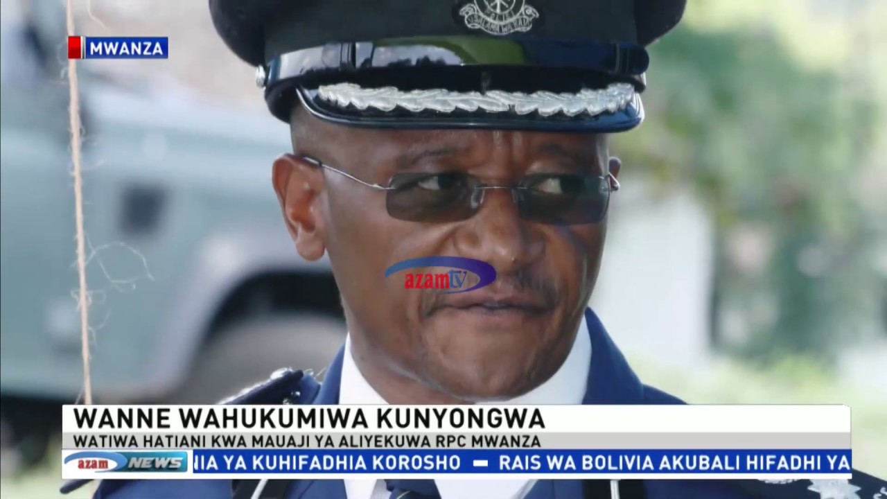 Waliomuua RPC Liberatus Barlow wahukumiwa kunyongwa hadi kufa