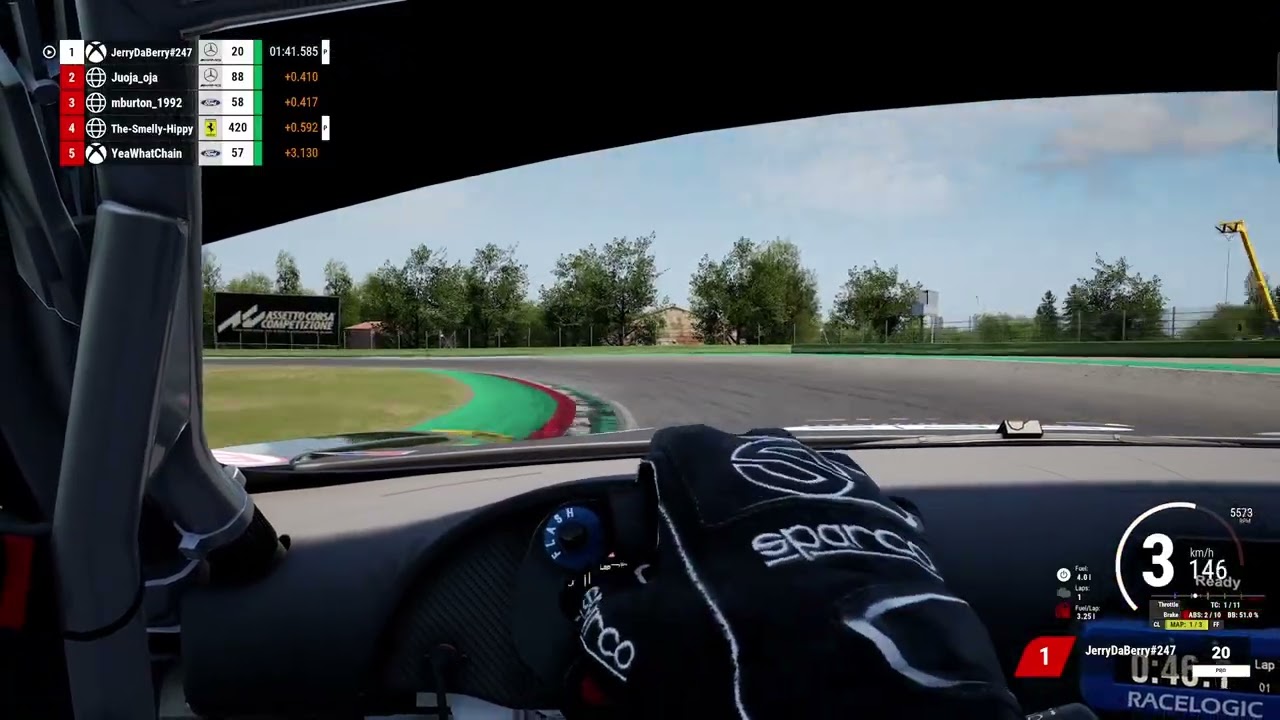ACC Mercedes Imola with setup