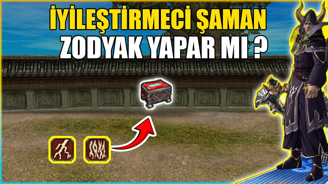 İYİLEŞTİRMECİ ŞAMAN ZODYAK YAPAR MI ? Şaman serisi #31 l Metin2 TR Lucifer