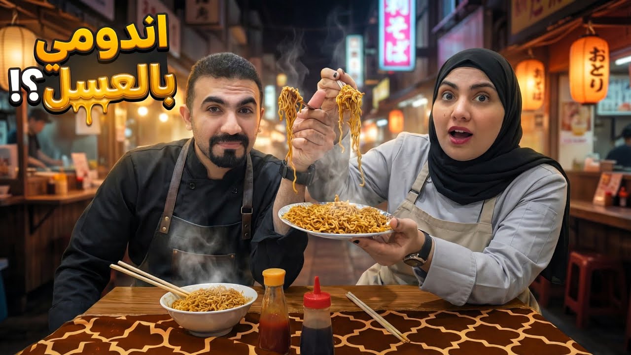 جربنا أغرب وصفات الإندومي🍜من تيك توك TikTok😍اندومي بالشيتوس والعسل🙄هل تستاهل؟