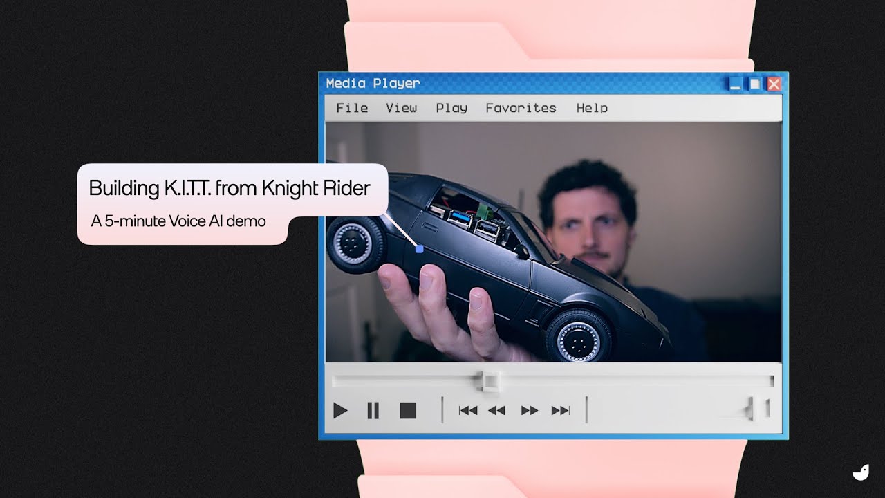 Building K.I.T.T. from Knight Rider: a 5-minute Voice AI demo