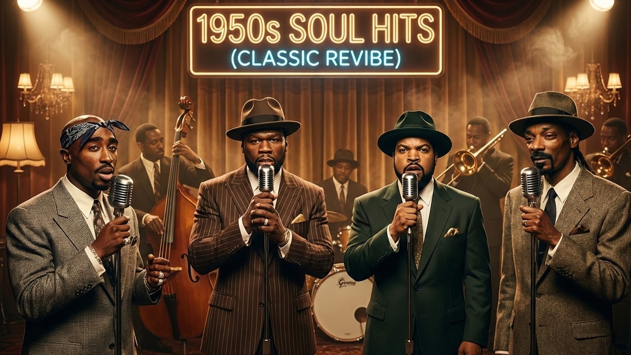 Best 1950s Soul Rap Mix – Eminem, DMX, Ice Cube Reimagined