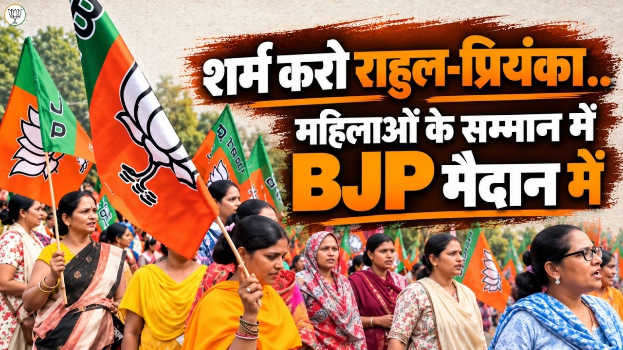 Women Protest Against Rahul Gandhi&rsquo;s Remarks | &ldquo;Hindustan Won&rsquo;t Tolerate Atrocities&rdquo; | BJP