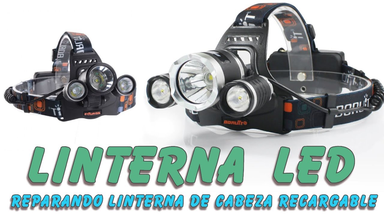 Reparando Linterna Led Recargable