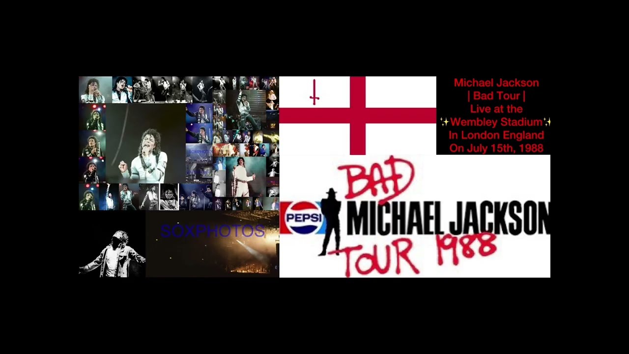 Michael Jackson | Bad Tour Live at London July 15th, 1988 (Pro Audio and Footage)